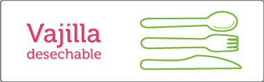 1 Vajilla desechable